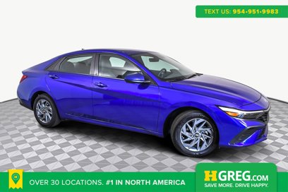 Used 2024 Hyundai Elantra Blue
