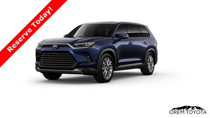 New 2025 Toyota Grand Highlander AWD