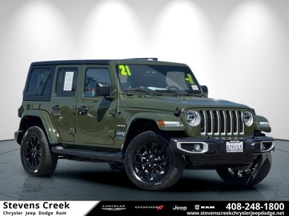 Certified 2021 Jeep Wrangler Unlimited Sahara