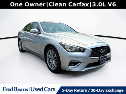 Used 2019 INFINITI Q50 Luxe w/ Essential Package (3.0T Luxe)