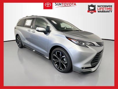 New 2025 Toyota Sienna Platinum
