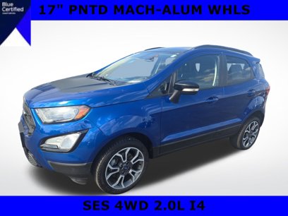 Certified 2020 Ford EcoSport SES w/ SES Black Appearance Package