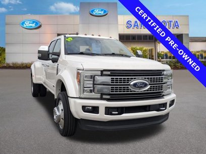 Certified 2019 Ford F450 Platinum w/ Platinum Ultimate Package