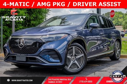 Used 2023 Mercedes-Benz EQS 450+ 4MATIC SUV w/ AMG Line Exterior Package