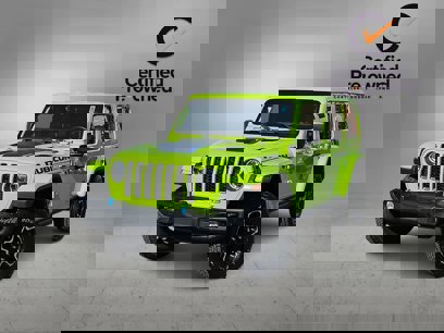 Certified 2021 Jeep Wrangler Unlimited Rubicon 4xe w/ Steel Bumper Group