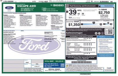 Used 2025 Ford Escape ST-Line Elite w/ Premium Technology Package
