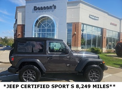 Certified 2024 Jeep Wrangler Sport S