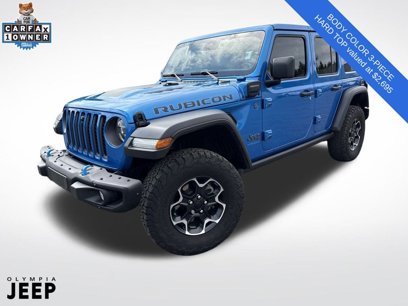 Certified 2022 Jeep Wrangler Unlimited Rubicon 4xe w/ Steel Bumper Group