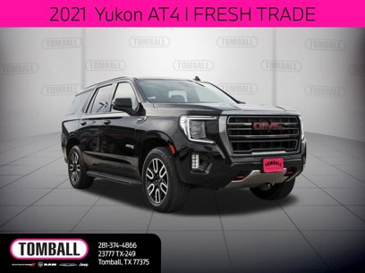 Used 2021 GMC Yukon AT4 w/ Rear Media and Nav Package