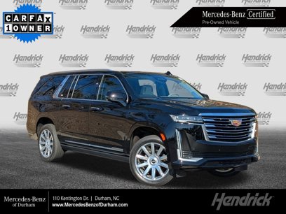 Used 2021 Cadillac Escalade ESV Premium Luxury Platinum w/ Heavy-Duty Trailer Package
