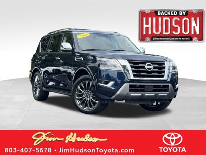 Used 2023 Nissan Armada Platinum w/ Captain's Chairs Package