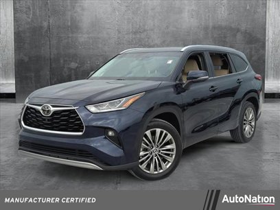 Certified 2021 Toyota Highlander Platinum