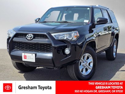 Certified 2018 Toyota 4Runner SR5