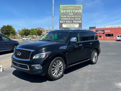 Used 2017 INFINITI QX80 4WD w/ Deluxe Technology Package