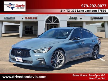 Used 2022 INFINITI Q50 Red Sport 400