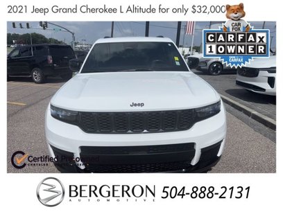 Certified 2021 Jeep Grand Cherokee L Laredo