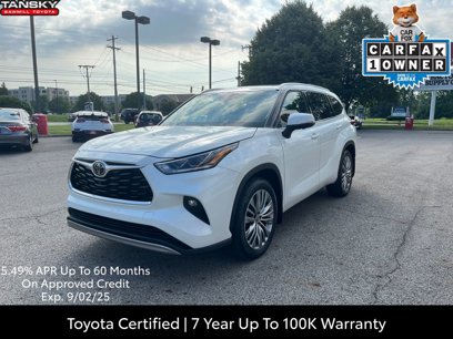 Certified 2023 Toyota Highlander Platinum