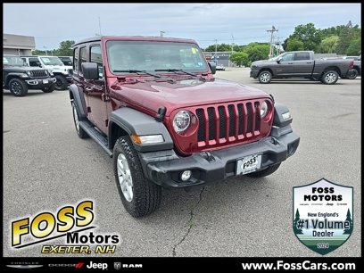 Certified 2021 Jeep Wrangler Unlimited Sport