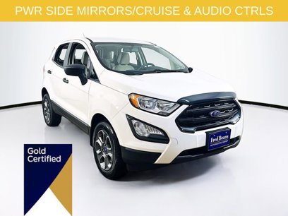 Certified 2022 Ford EcoSport S