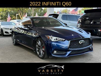 Used 2022 INFINITI Q60 Red Sport 400