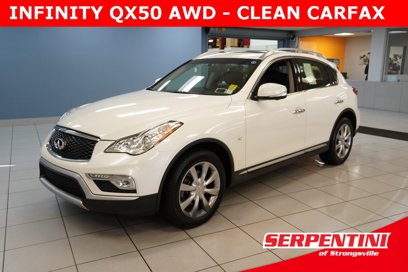 Used 2017 INFINITI QX50 AWD w/ Premium Plus Package