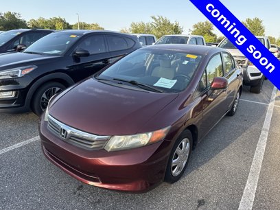 Used 2012 Honda Civic LX