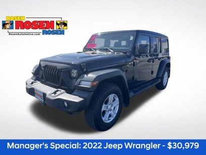 Used 2022 Jeep Wrangler Unlimited Sport w/ Sun And Sound Package