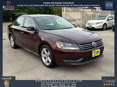 Used 2013 Volkswagen Passat 2.5 SE