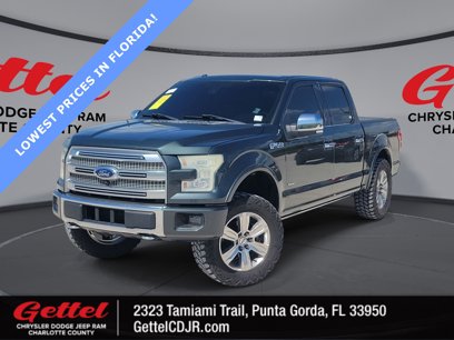 Used 2015 Ford F150 Platinum w/ Equipment Group 701A Luxury