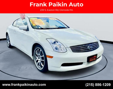 Used 2005 INFINITI G35 Coupe w/ (P01) Premium Pkg