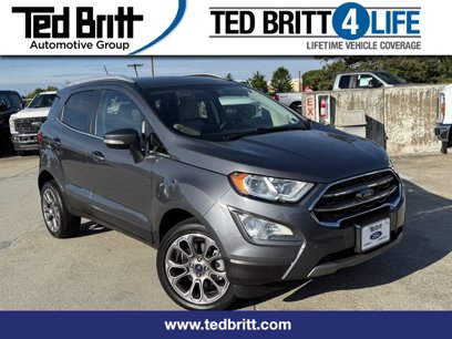 Used 2019 Ford EcoSport Titanium w/ Interior Protection Package