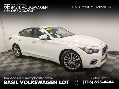 Used 2022 INFINITI Q50 Luxe w/ Cargo Package
