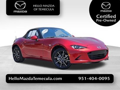 Certified 2024 MAZDA MX-5 Miata Grand Touring w/ Weather Package