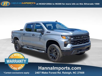 Used 2024 Chevrolet Silverado 1500 Custom Trail Boss w/ Turbomax Blackout Package