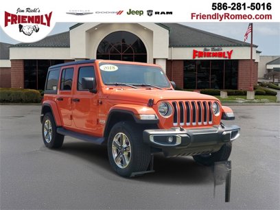Used 2018 Jeep Wrangler Unlimited Sahara