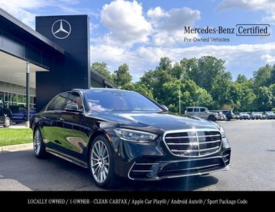 Certified 2022 Mercedes-Benz S 580 4MATIC Sedan