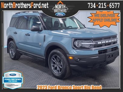 Certified 2023 Ford Bronco Sport Big Bend