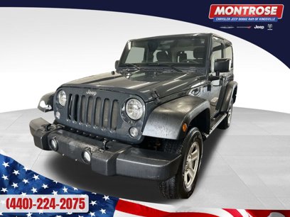 Used 2017 Jeep Wrangler Sport w/ Mopar Black Appearance Group