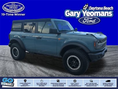 Certified 2022 Ford Bronco Badlands w/ Sasquatch Package