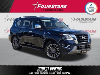 Used 2022 Nissan Armada Platinum w/ Captain's Chairs Package