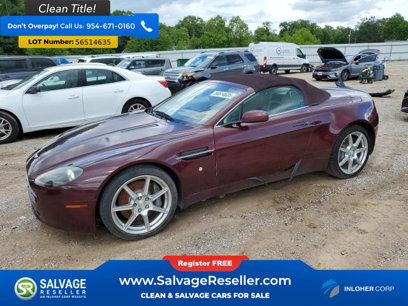 Used 2008 Aston Martin V8 Vantage Roadster
