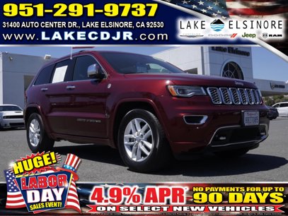 Certified 2017 Jeep Grand Cherokee Overland