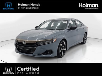 Certified 2022 Honda Accord Sport