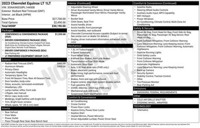 Certified 2023 Chevrolet Equinox LT
