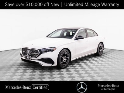 Certified 2025 Mercedes-Benz E 350 4MATIC Sedan