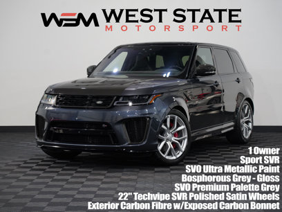 Used 2018 Land Rover Range Rover Sport SVR