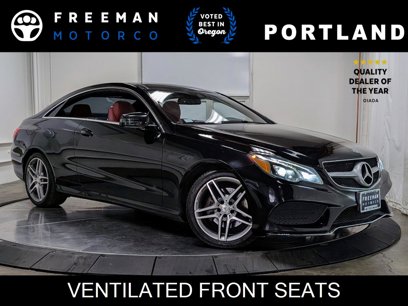 Used 2017 Mercedes-Benz E 400 4MATIC Coupe