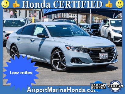 Certified 2022 Honda Accord Sport