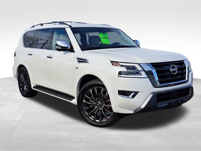Used 2021 Nissan Armada Platinum w/ Captain's Chairs Package