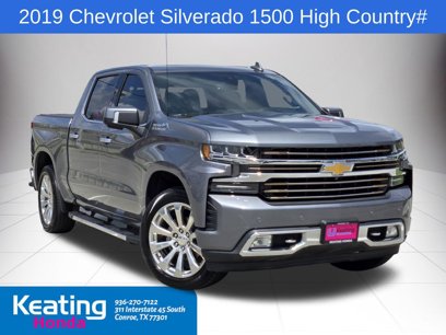 Used 2019 Chevrolet Silverado 1500 High Country w/ Technology Package